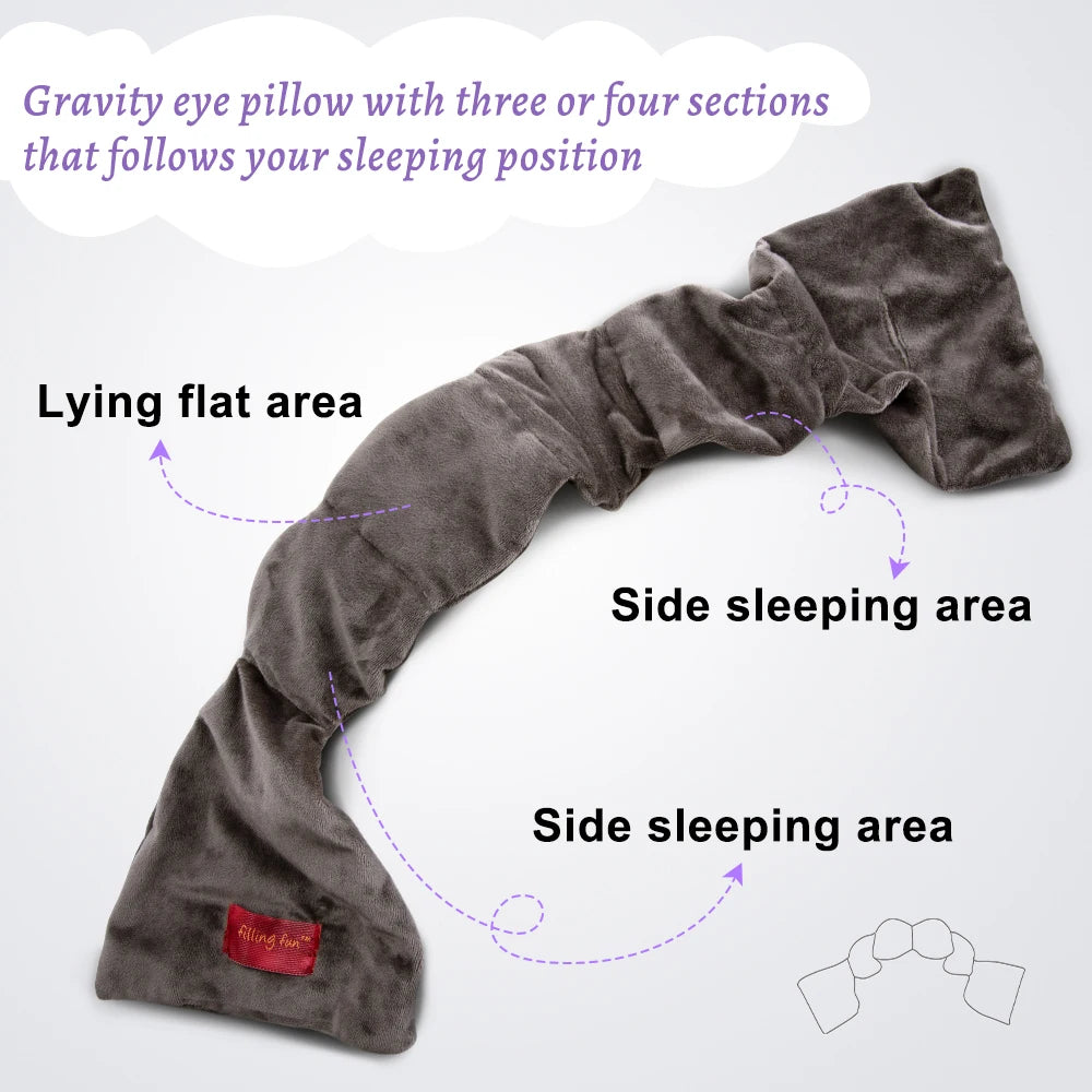 Weighted Gravity Eye Mask for Sleep