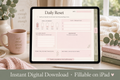 Soft Reset ADHD Planner — Fillable PDF | Neurodivergent Wellness Planner for Women